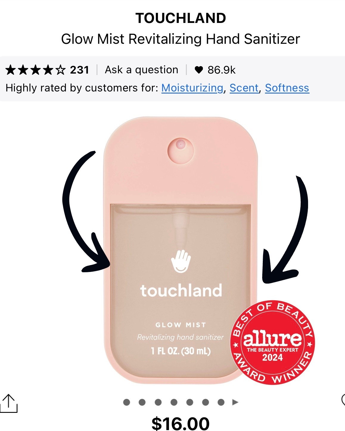 Okay… I’m officially obsessed with Touchland hand sanitizer. I didn’t think I’d ever be excited about sanitizer, but this one is different.

First of all the packaging is so sleek and flat, so it actually fits in my purse without taking up space. But what really got me is the formula. It’s not sticky, it dries super fast, and it actually leaves your hands feeling soft instead of dry.

Why I love it:
• Kills 99.9% of germs  
• Hydrating formula with aloe + essential oils  
• Dries quickly with no sticky residue  
• Smells amazing (not like harsh alcohol)  
• Slim design that fits perfectly in your purse or diaper bag

It’s one of those little things that just makes everyday life easier, especially when you’re out running errands, traveling, or with kids.

Linked my favorite scent in my LTK 🤍