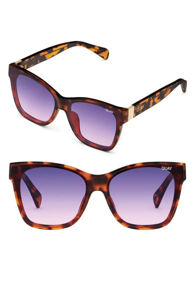 After Party 57mm Flat Front Square Sunglasses | Nordstrom