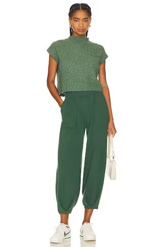 Free People Freya Sweater Set in Emerald Spell Combo from Revolve.com | Revolve Clothing (Global)