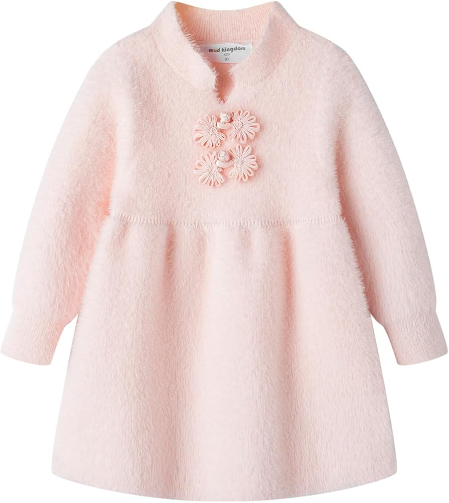 Mud Kingdom Little Girls Boutique Sweater Dress Traditional Style | Amazon (US)