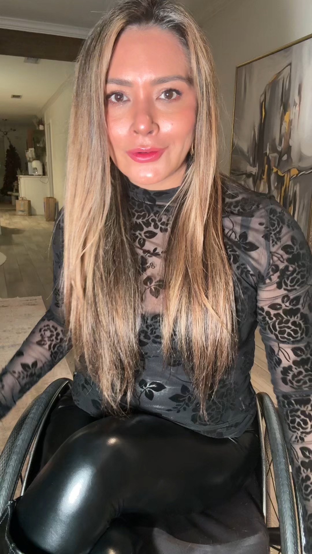 Outfit of the night! Black on black #nordstrom #amazonfashion 

#LTKootd #LTKGiftGuide #LTKHoliday