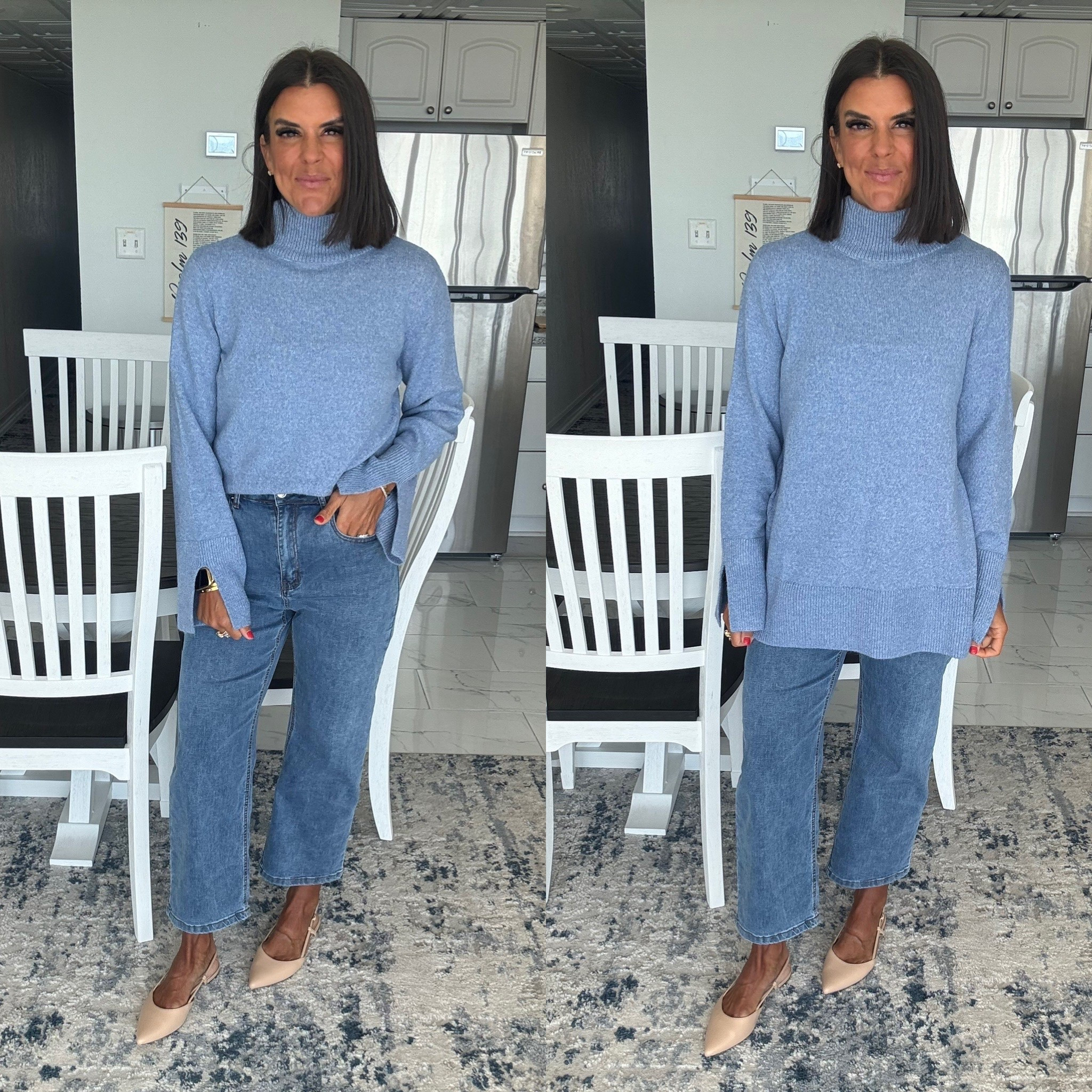 size small in sweater, size 2 in jeans

#LTKSeasonal #LTKFindsUnder100