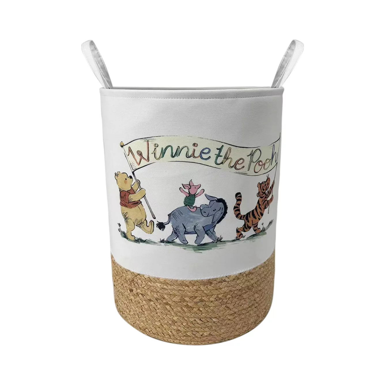 The Big One\u00ae Disney's Winnie the Pooh Printed Canvas Natural Tote BinDisney / The Big One | Kohl's