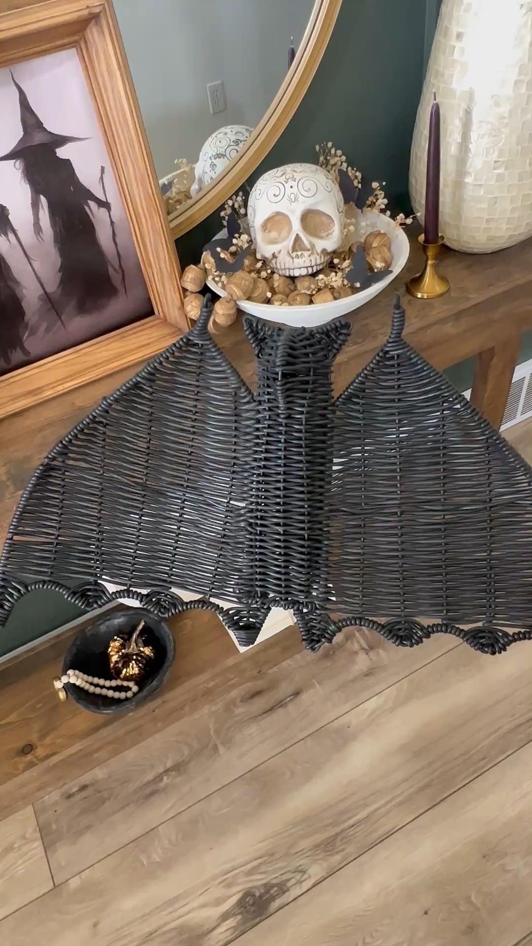 Rattan bat 
#walmart 

#LTKItBag #LTKHome #LTKSeasonal