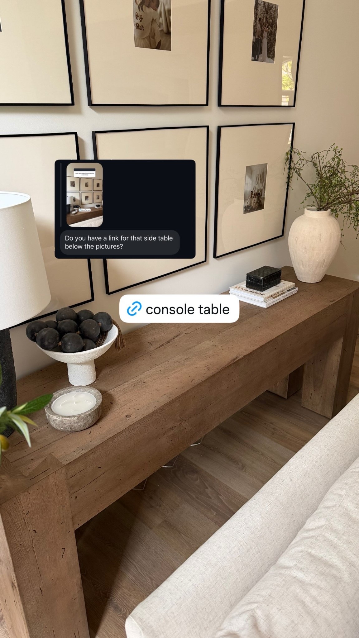 Console table home decor

#LTKHome #LTKselfcare #LTKdayinmylife