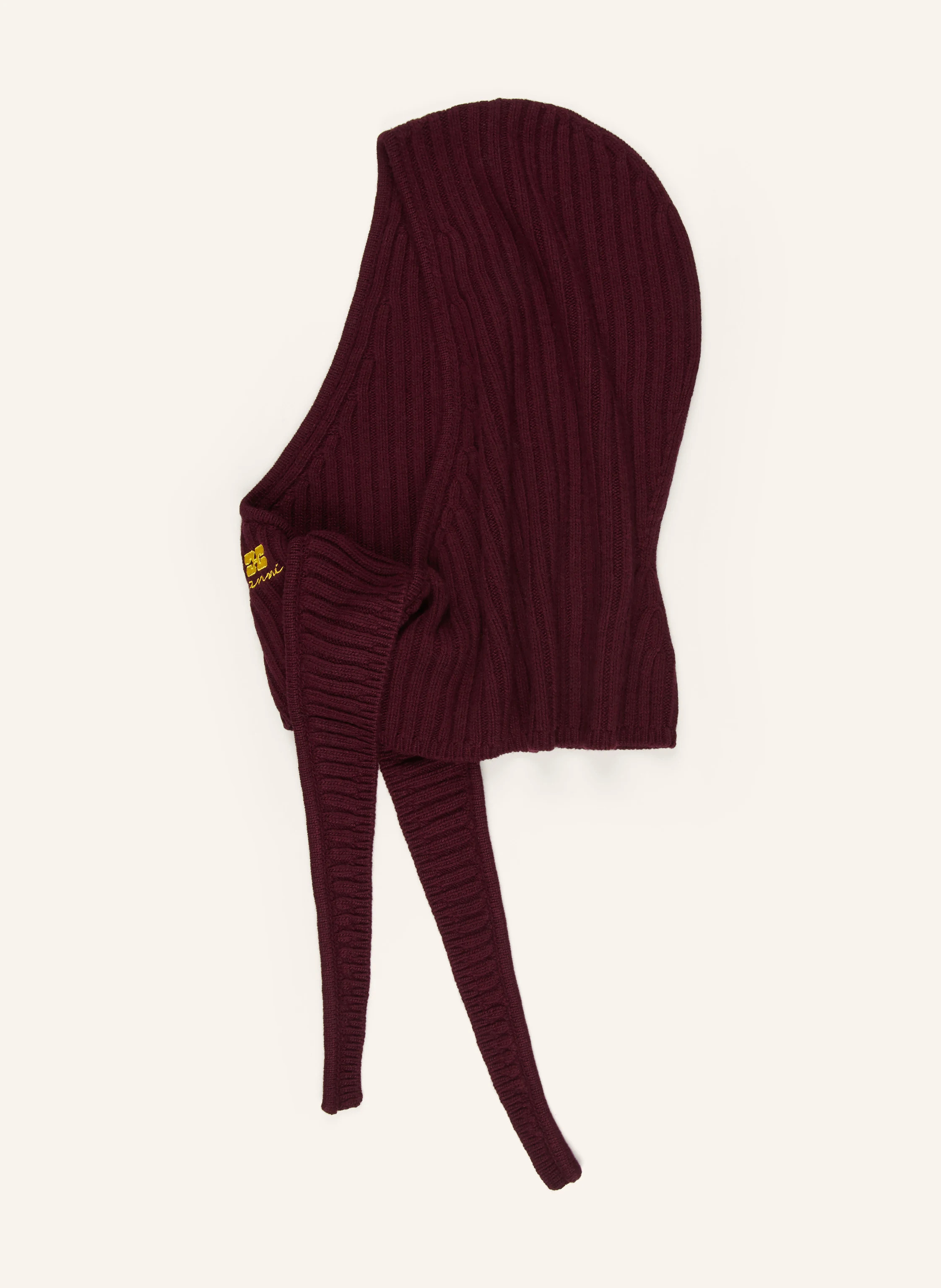 GANNI Balaclava in dunkelrot | Breuninger (DACH)