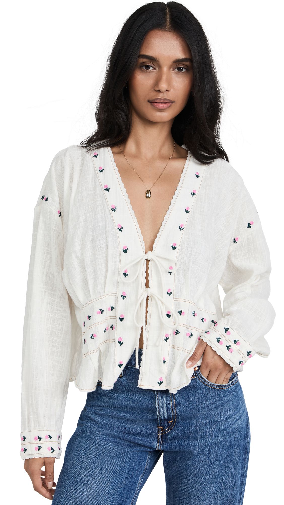 Kizzy Embroidered Top | Shopbop