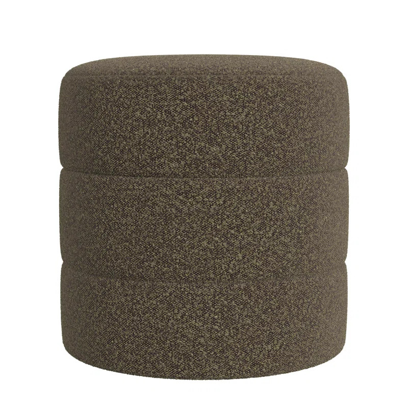 Maeesha Upholstered Round Ottoman | Wayfair North America