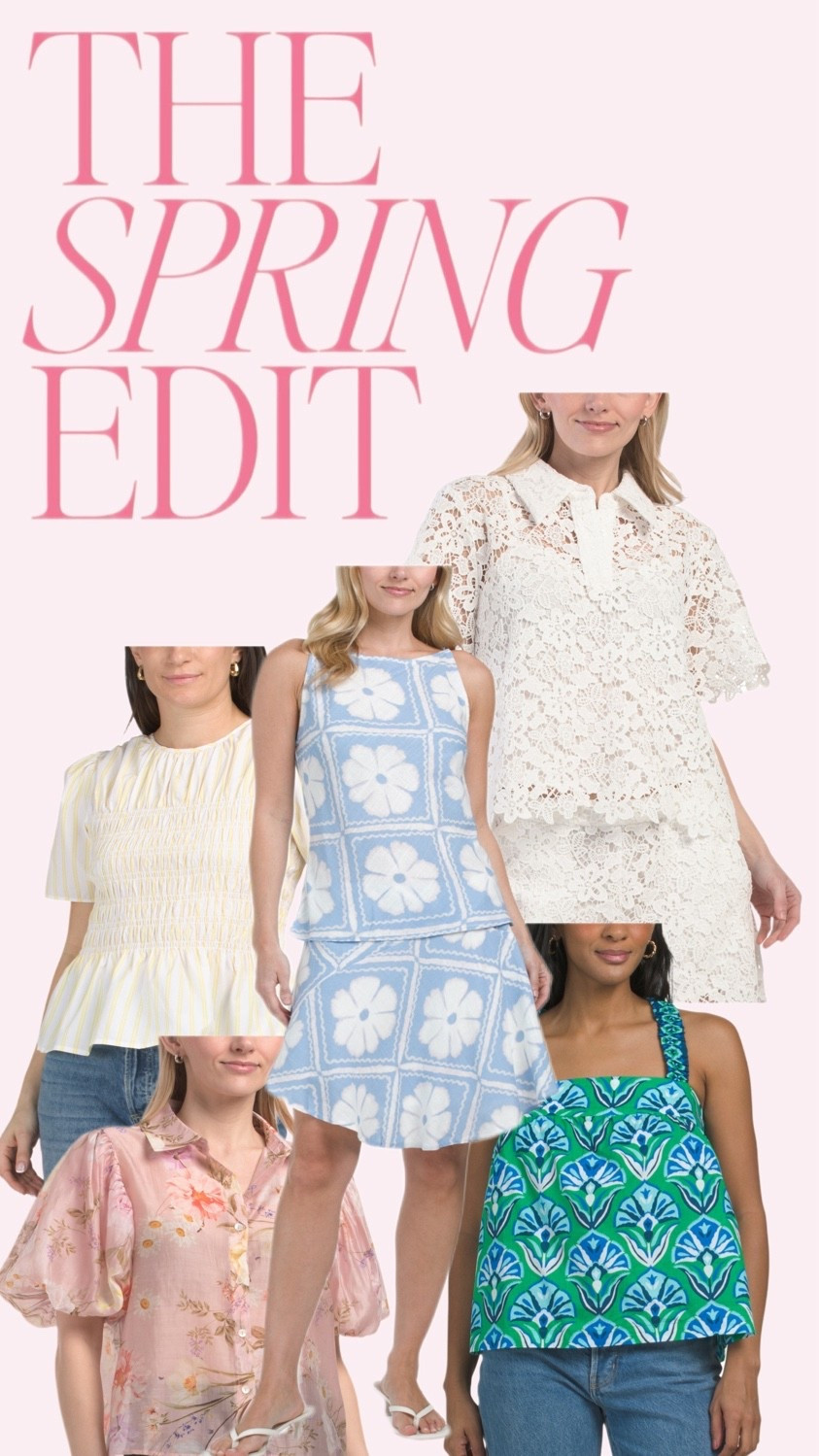 The Spring Edit - Tops, Sets and more! Happy Shopping!🌼

#LTKU #LTKSeasonal