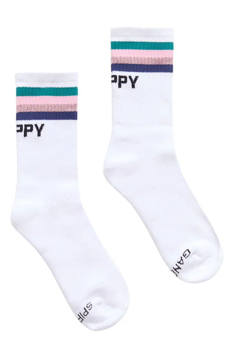 Spiritual Gangster Good Happy Crew Socks | Nordstrom | Nordstrom