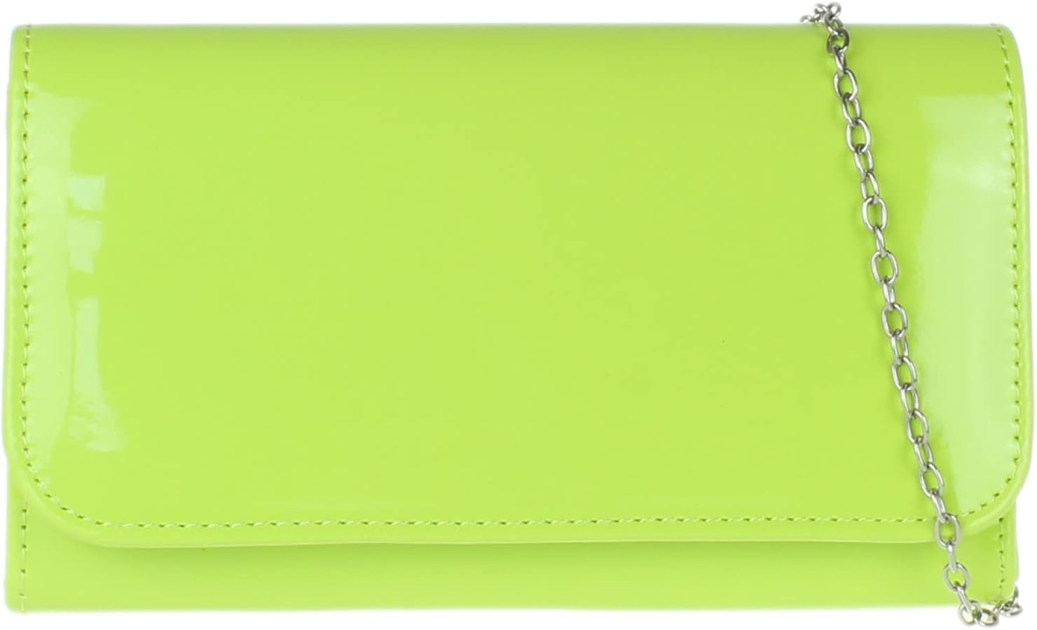 Girly Handbags Damen Lack Clutch glänzend Abendtasche Party Hochzeit | Amazon (DE)