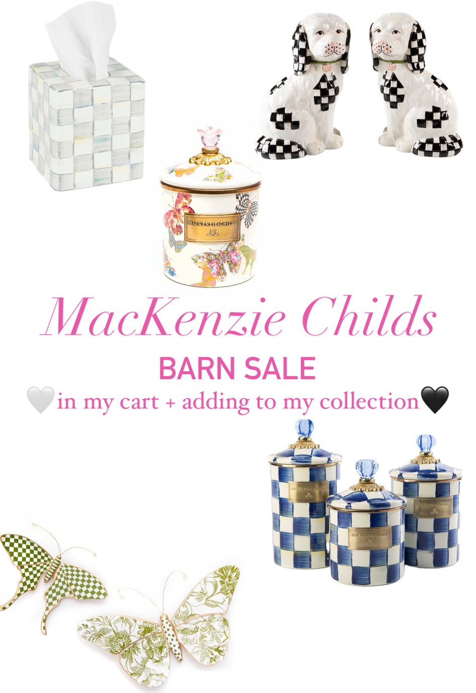 MacKenzie Childs Barn Sale - ADDING TO CART👏🏼 

#LTKSummerSales #LTKSaleAlert #LTKHome