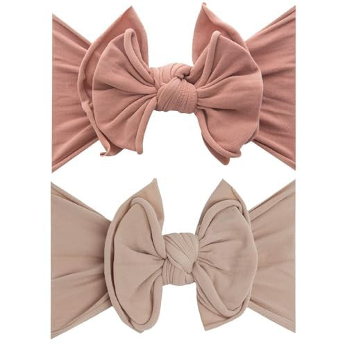 Baby Bling 2PK FAB-BOW-OUS®: putty + blush | Amazon (US)