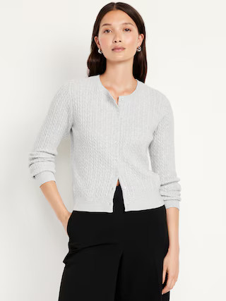 SoSoft Cropped Cardigan Sweater | Old Navy (US)