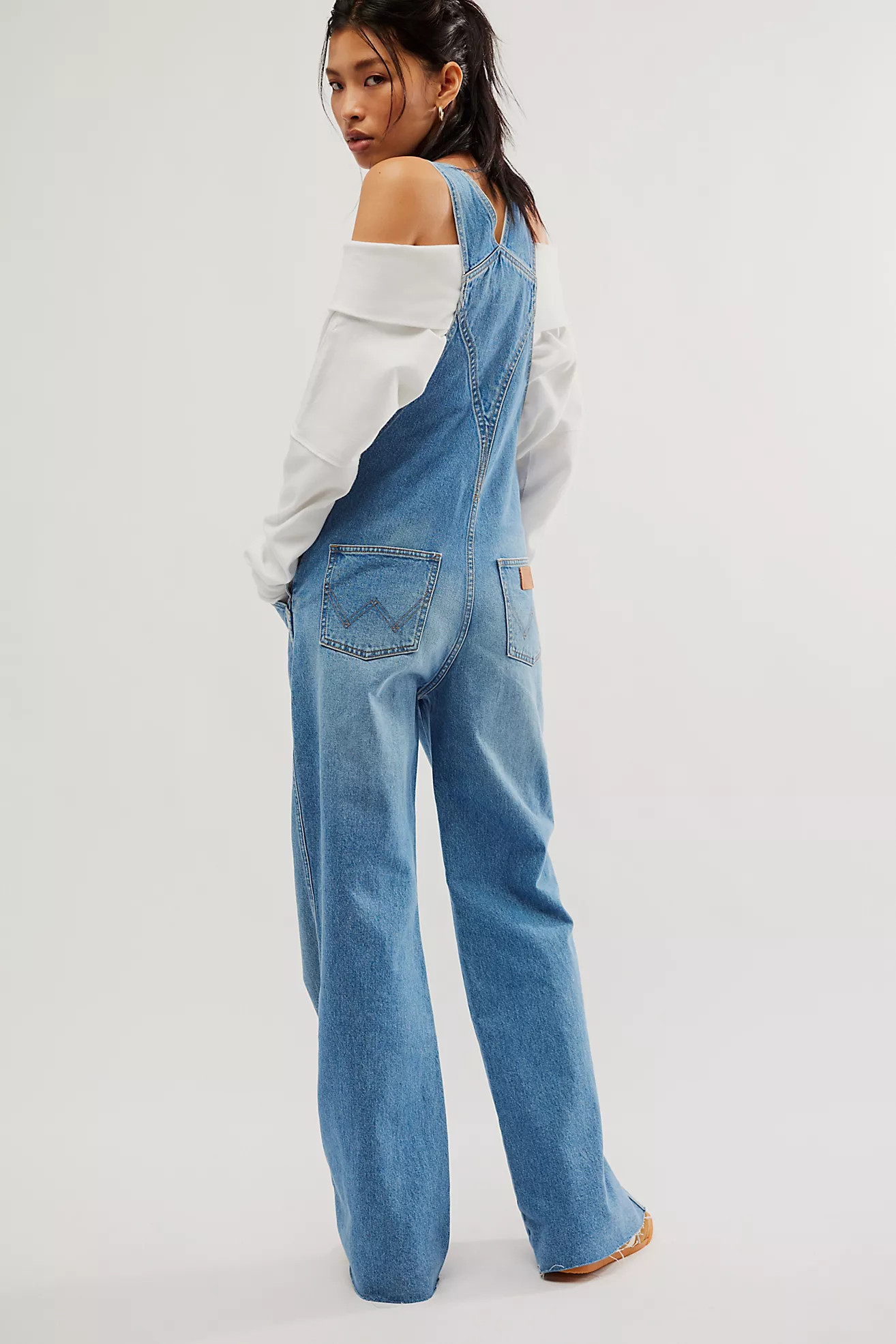Wrangler Flare Overalls | Free People (Global - UK&FR Excluded)
