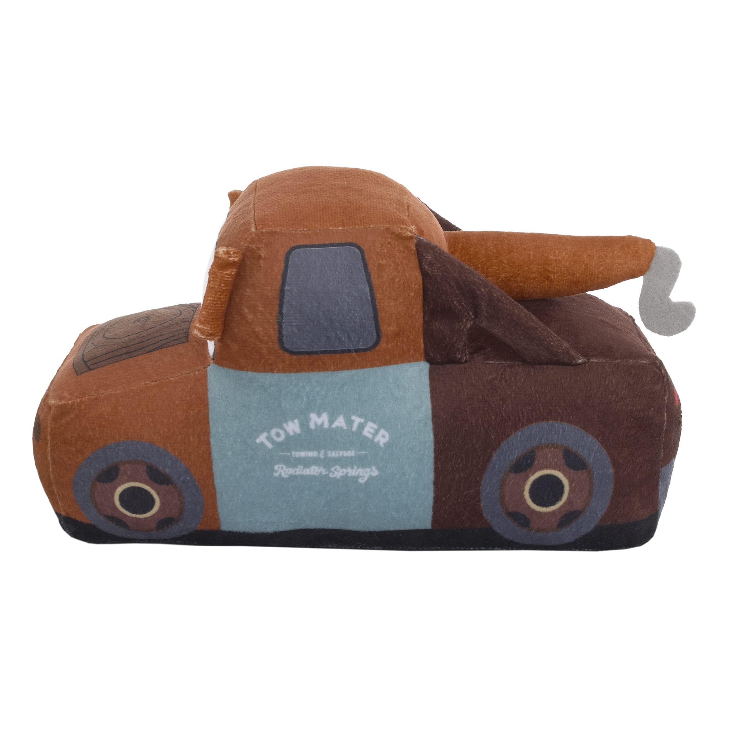 Disney Cars Mater Brown 3D Plush Decorative Toddler Pillow with Embroidery | Amazon (US)