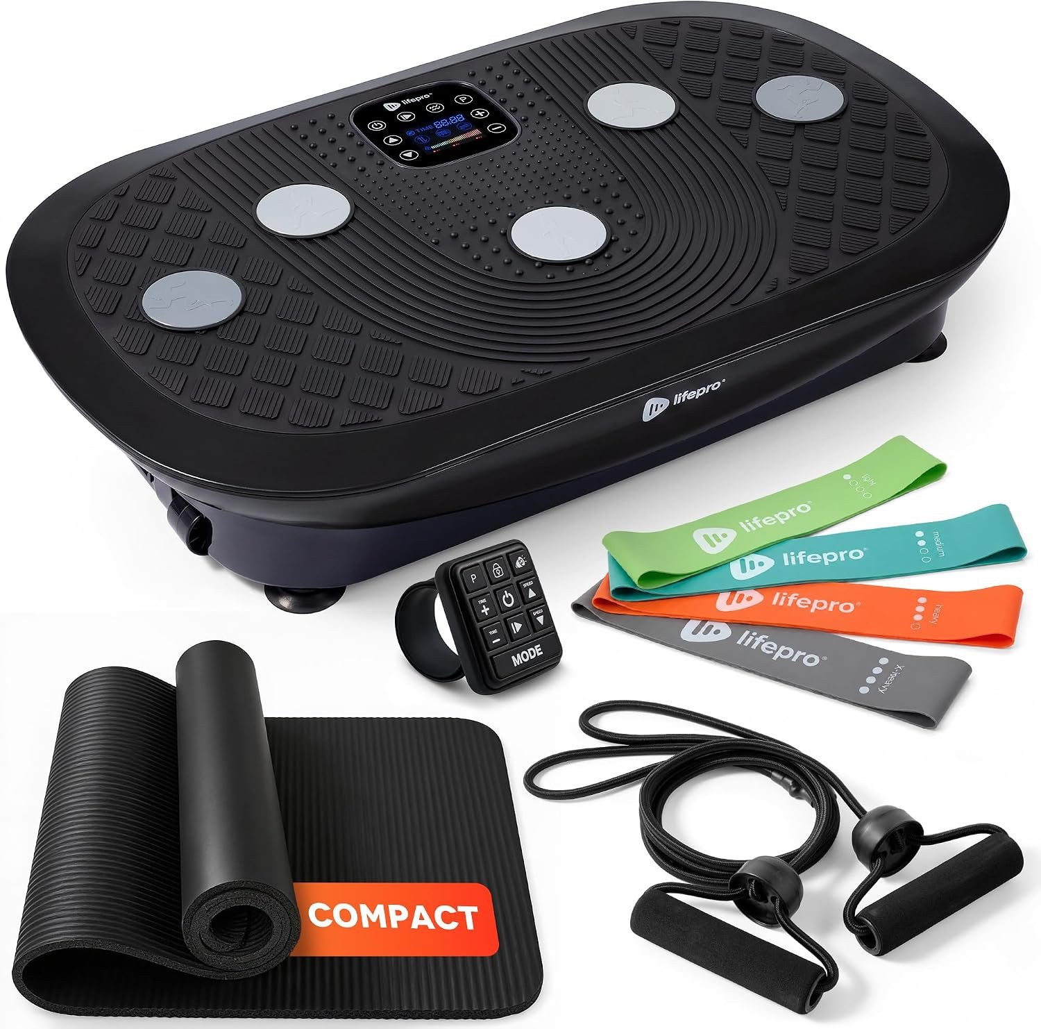 Lifepro Rumblex 4D Vibration Plate Exercise Machine with 7 Training Modes | Amazon (US)