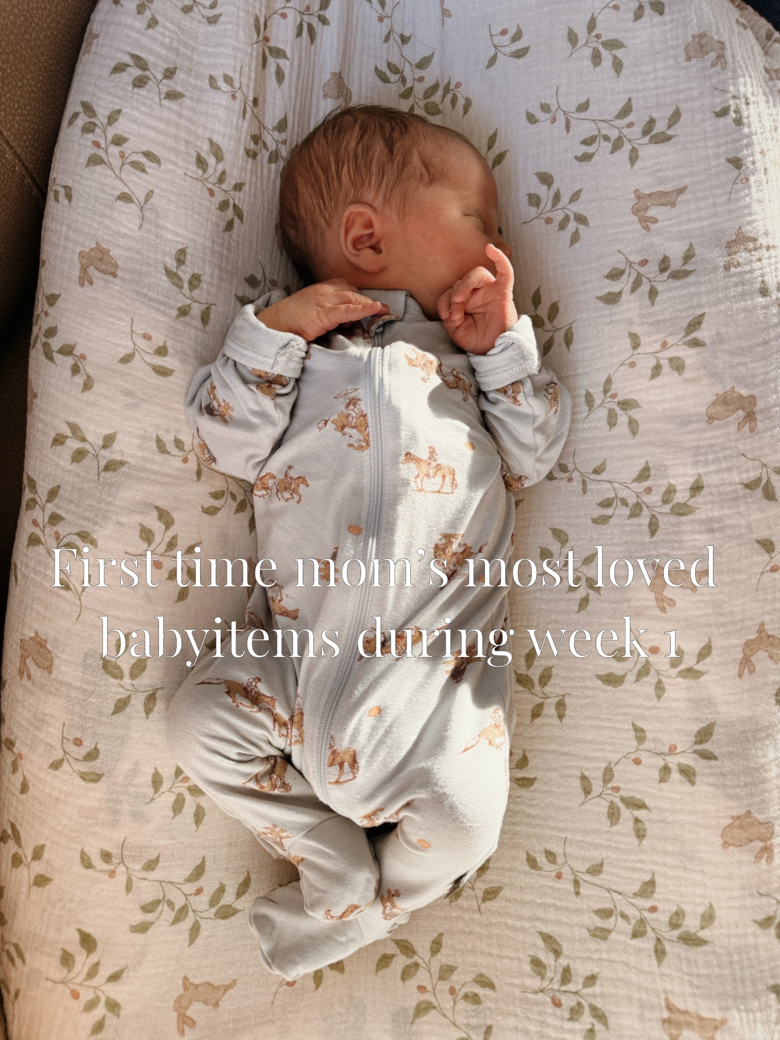 My most used items and favorite pieces with a 1 week old

#LTKBaby