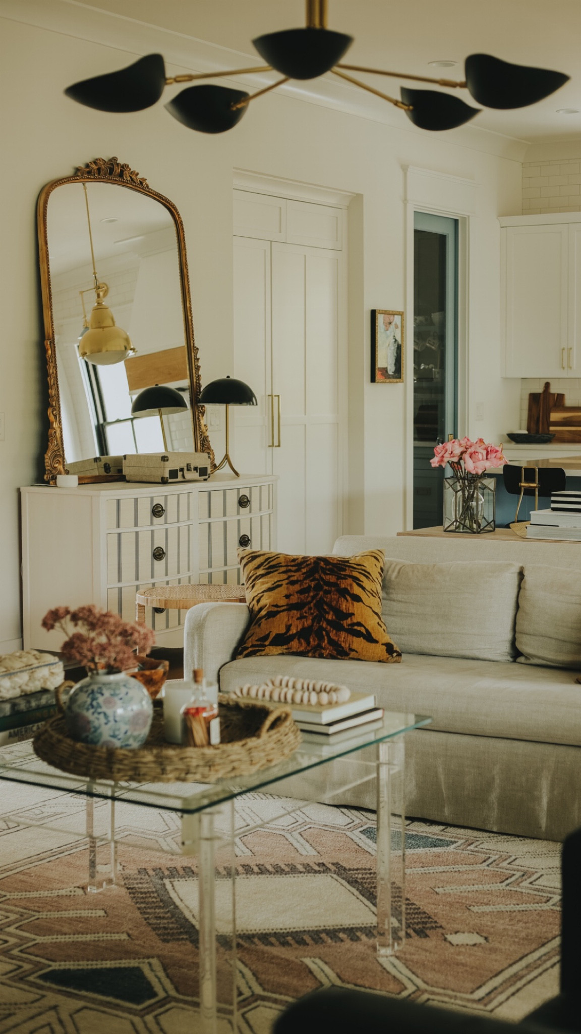 This mirror, rug, and the wallpaper I used on the dresser drawer fronts is on sale this weekend! 🙌🏽 #memorialdaysale 

#LTKsalealert #LTKhome