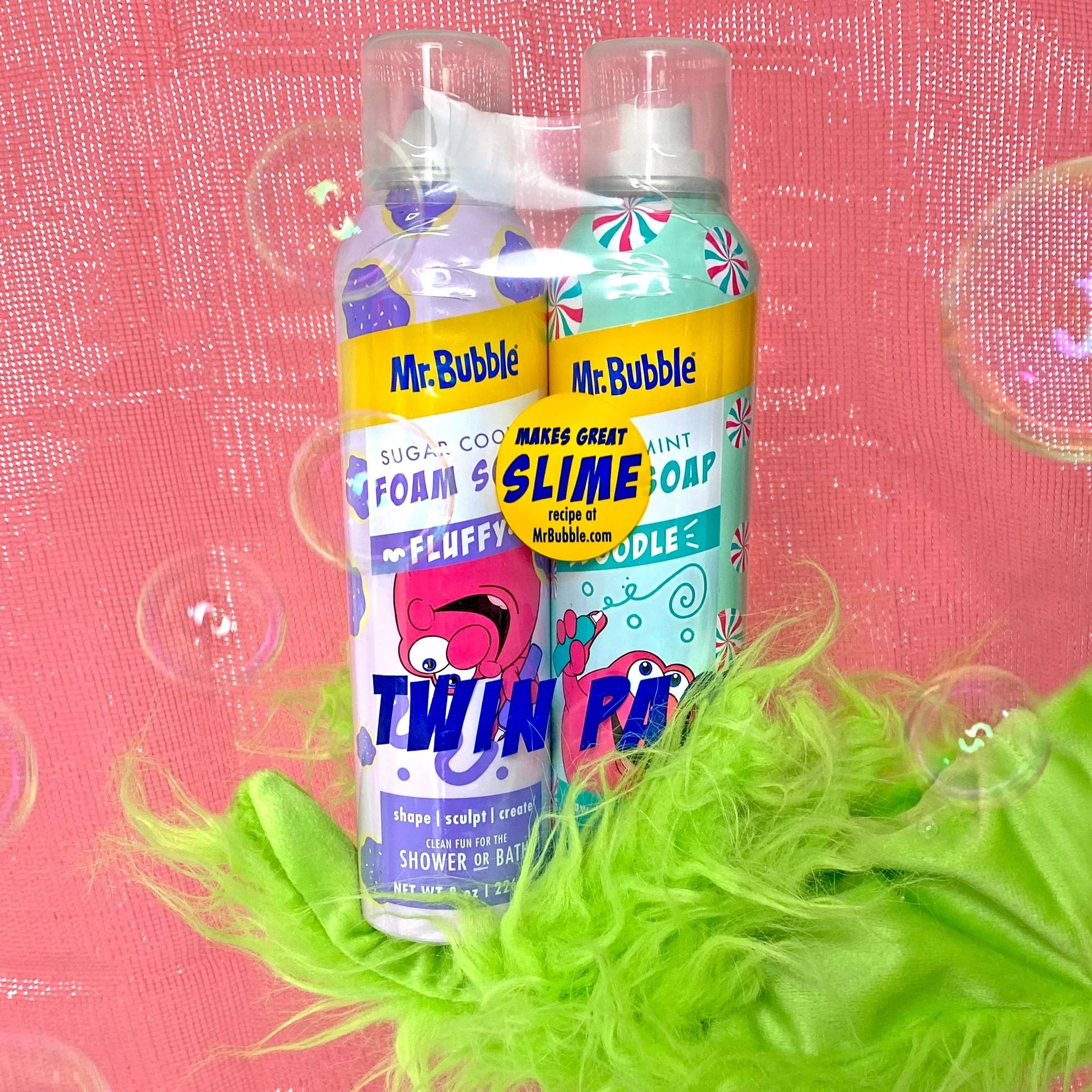 Mr. Bubble Foam Soap Twin Pack, Rotating Colors and Scents, 16 oz. | Walmart (US)