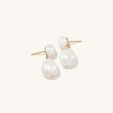 Bold Pearl Drop Earrings - $65 | Mejuri (Global)