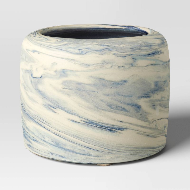 Low Swirled Clay Vase - Threshold™ | Target