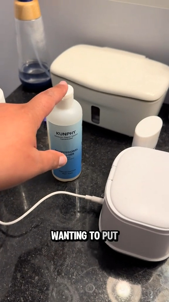 I keep mixing up my daughter's ear cleaning solution and my ultrasonic retainer cleaner. One of these goes in an ear. One of them eats plaque. I need labels. Or sleep. Or both. Either way, this is a mistake I definitely don't want to make again.


#LTKHome #LTKBeauty #LTKFindsUnder50