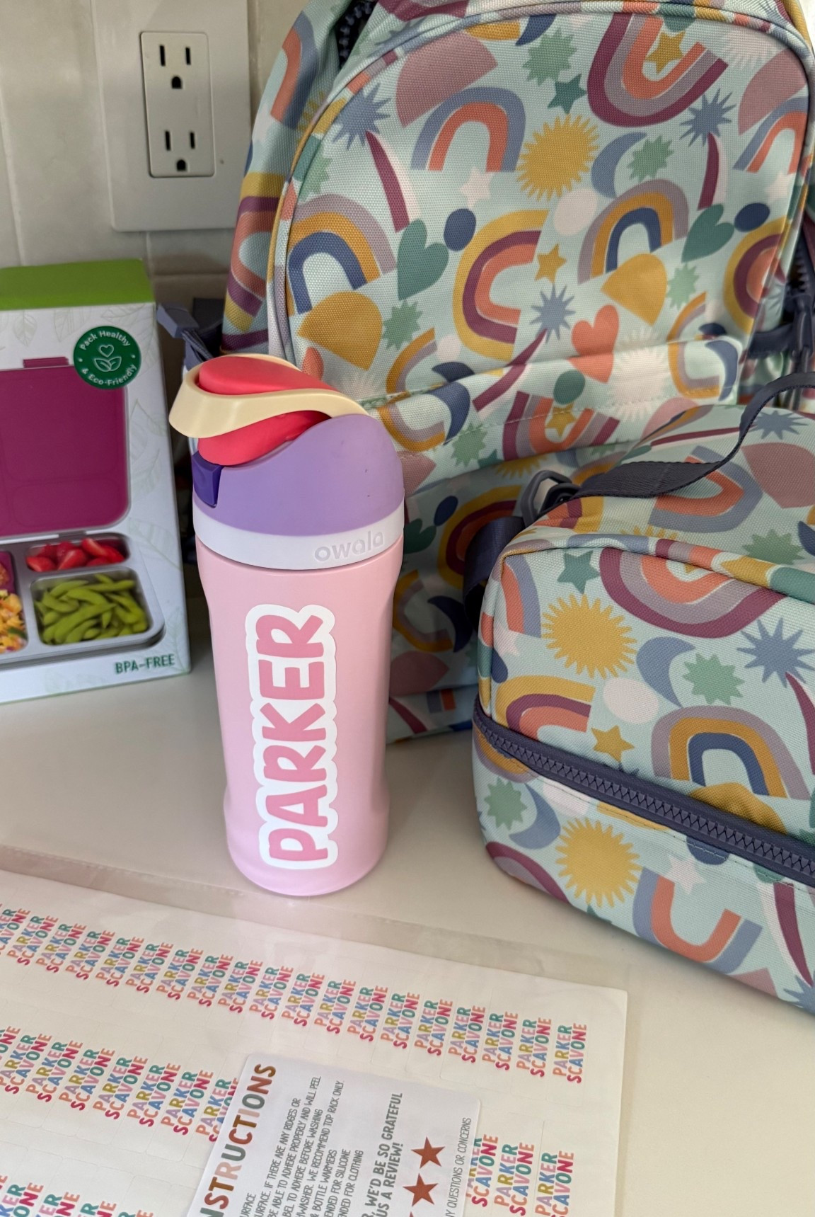 Back-to-school ready ✅ New backpack, name labels, and a personalized water bottle to keep everything organized and easy to spot! Linking all the mom must-haves for a smooth start to the school year 🎒 #BackToSchoolFinds #LTKBackToSchool #MomLifeMustHaves #LTKKids #SchoolPrep #PersonalizedLabels #LTKunder50 #OrganizedMom #LTKMom #FirstDayReady #BackpackGoals

#LTKSeasonal #LTKFindsUnder50 #LTKKids