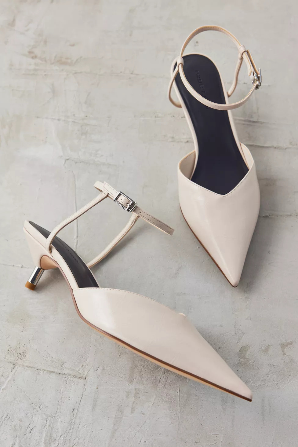 Charles & Keith Pointed Toe Flared Heel | Urban Outfitters (US and RoW)