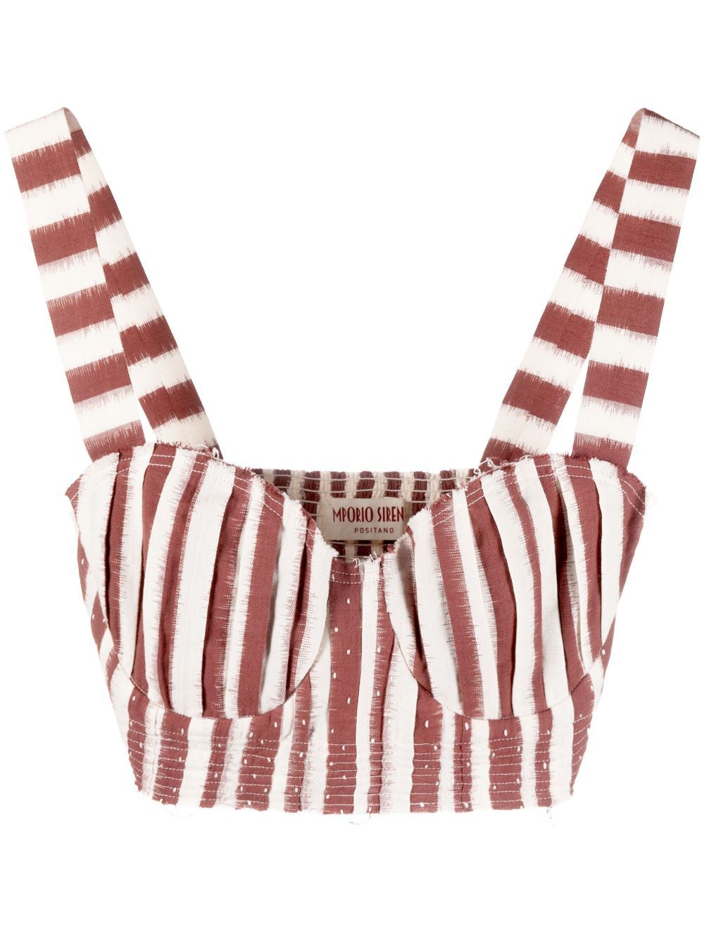 Dalia Ikat stripes cotton top | Farfetch (RoW)