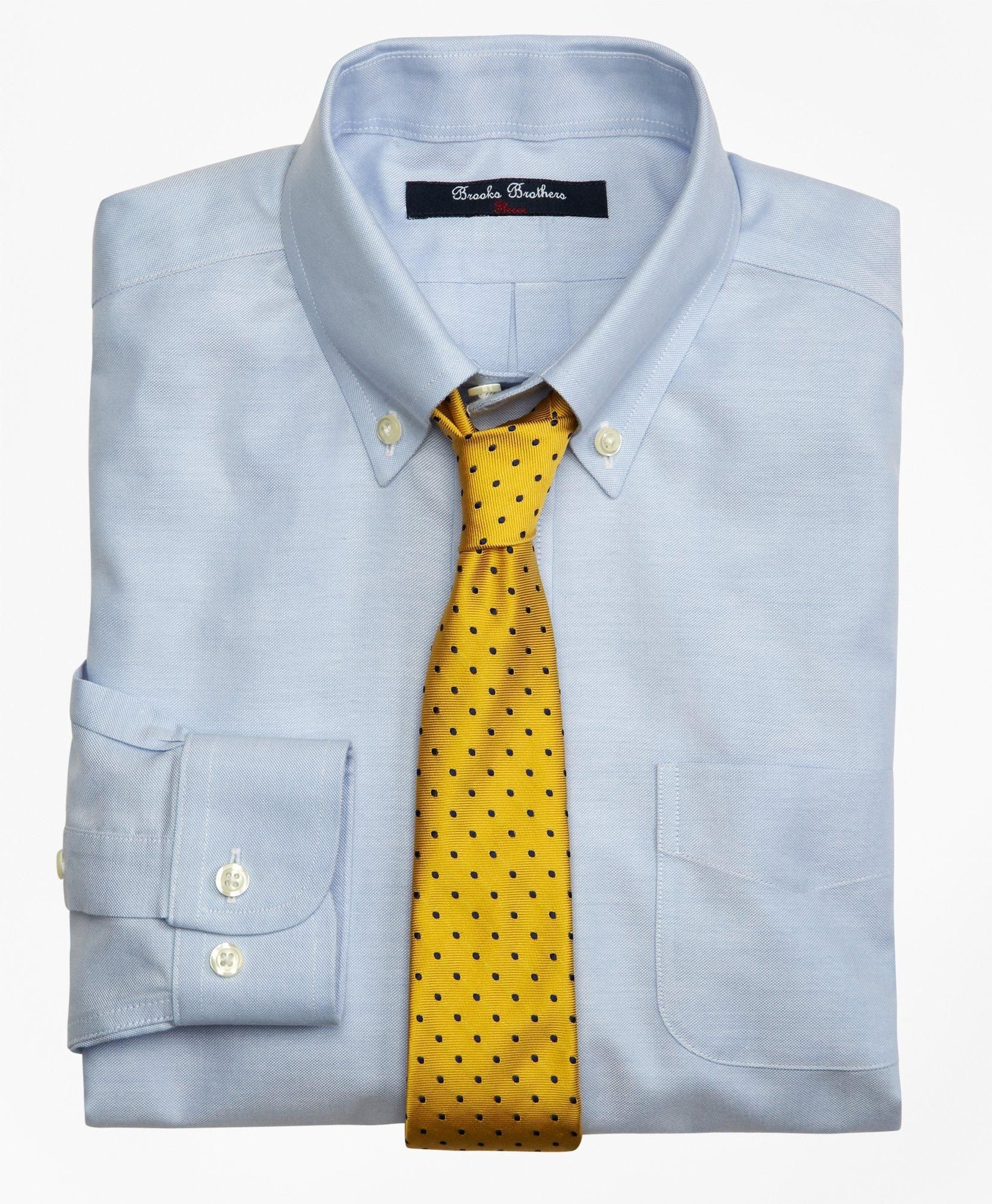Boys Non-Iron Supima® Oxford Polo Button-Down Dress Shirt | Brooks Brothers