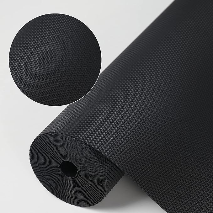 Kitchen Shelf Liner Drawer Liners, Non-Adhesive Refrigerator Liners Waterproof Fridge Mats with S... | Amazon (US)