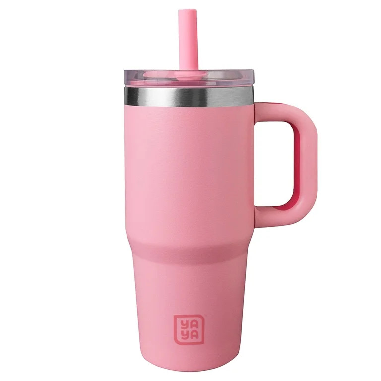 YAYA My First Travel Tumbler for Preschool & Kids 3+, Insulated Stainless Steel Tumbler with Reus... | Walmart (US)