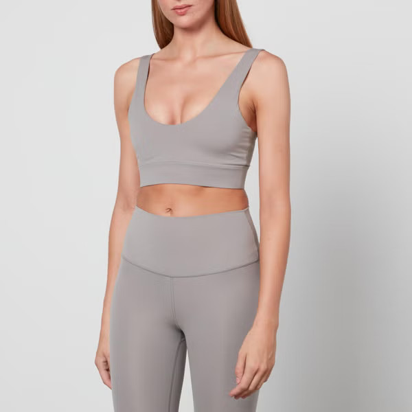 Varley Women's Always Edwards Bra - Gray Flannel | Coggles (Global)