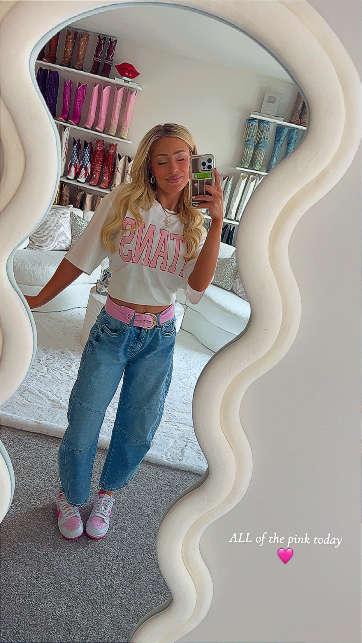 ALL the pink today! 💕🎀💐 

 #LTKStyleTip