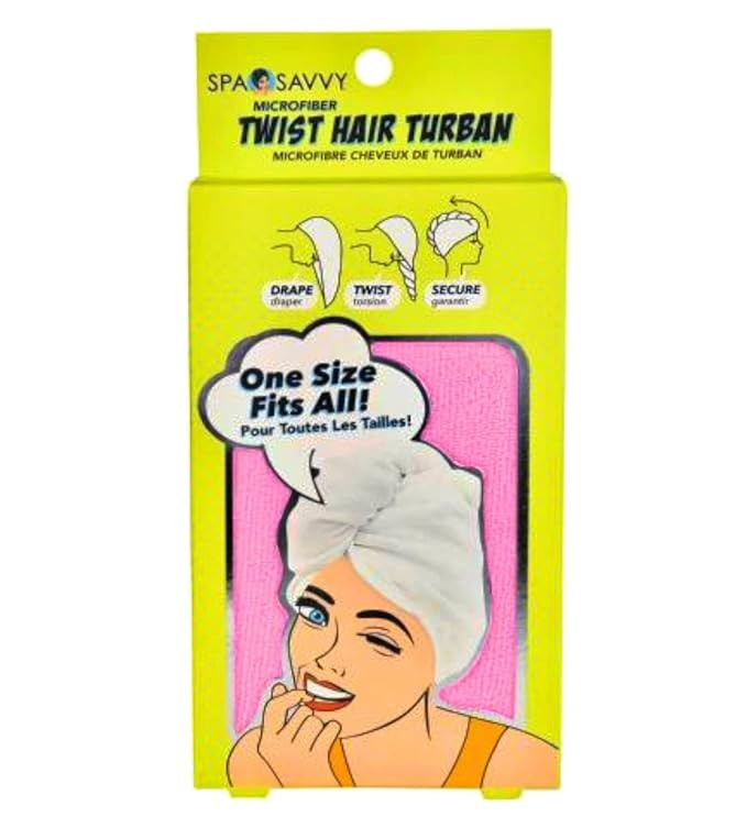 Spa Savvy Turban MicroFiber Towel Twist | Amazon (US)