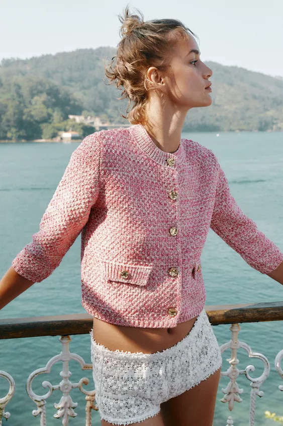 3/4 SLEEVE CARDIGAN | Zara UK