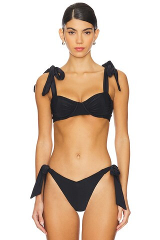 BEACH RIOT Delilah Top in Black from Revolve.com | Revolve Clothing (Global)