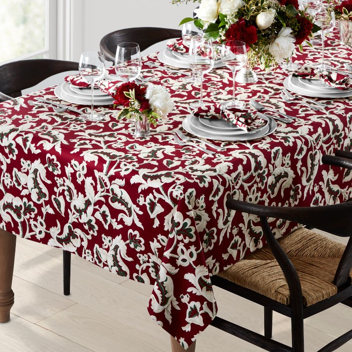 Bordeaux Tablecloth | Williams-Sonoma