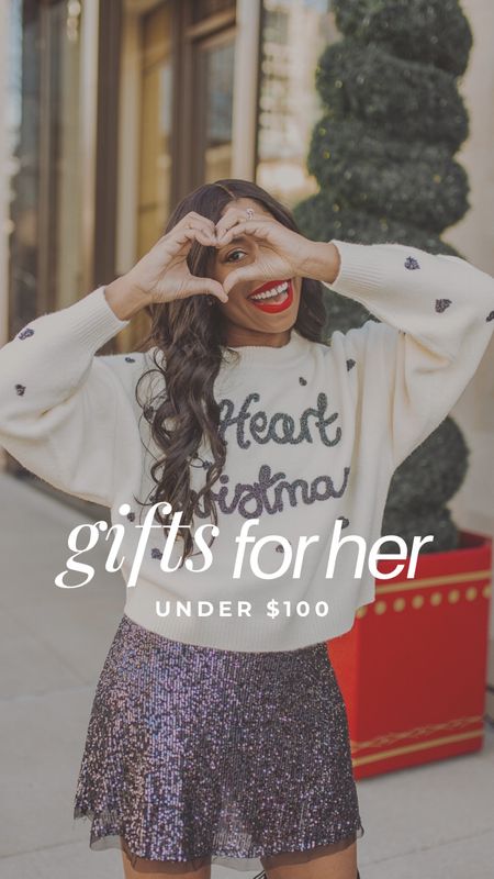Gift ideas for HER (or you) that are under $100

#LTKGiftGuide #LTKHoliday #LTKfindsunder100