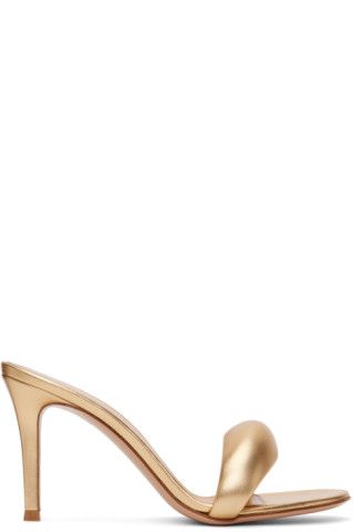 Gold Bijoux 85 Mules | SSENSE