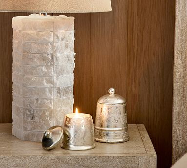 Etched Bell Candle - Balsam Fir Vetiver | Pottery Barn (US)