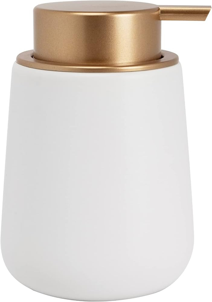 Soap Dispenser Ceramic with Easy-to-Press Pump Hand Lotion Liquid Dispenser for Shampoo Bathroom ... | Amazon (US)