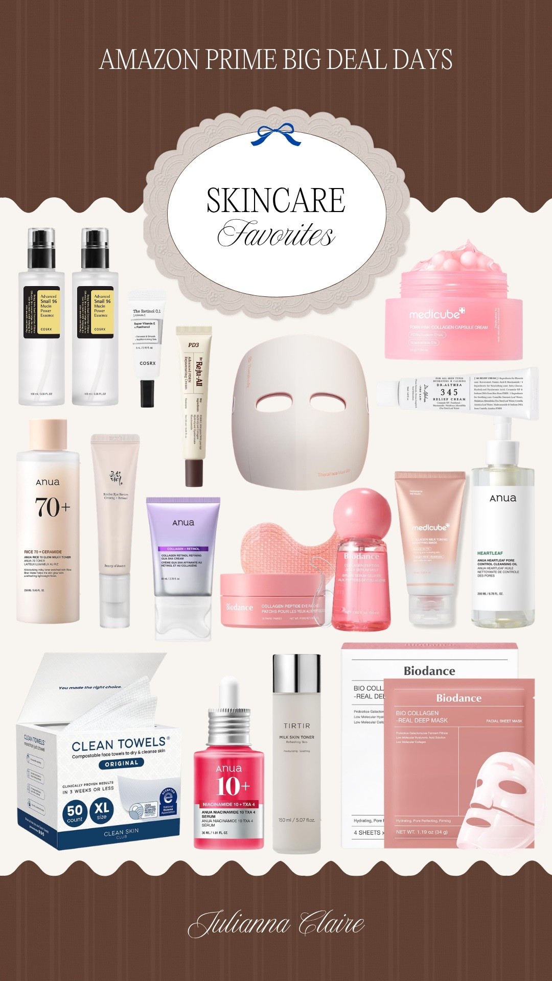 Amazon big prime day deals on skincare favorites!
