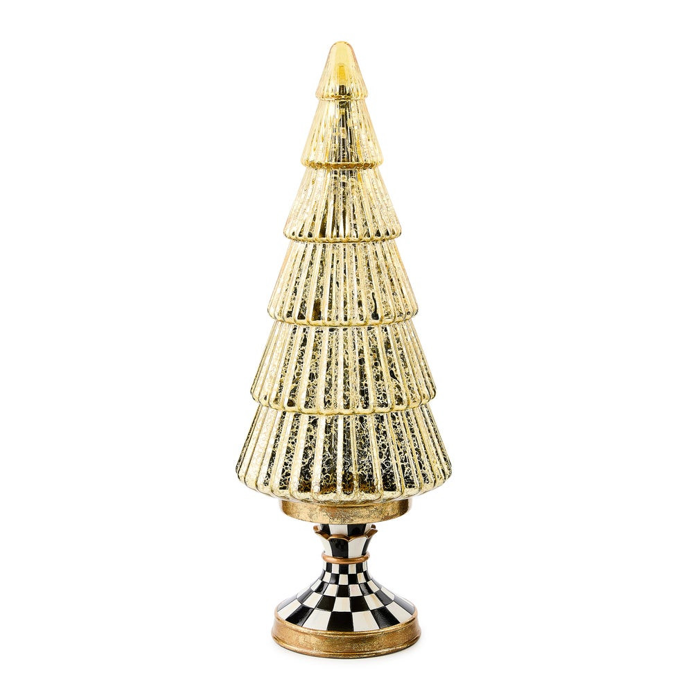 Courtly Noel Tall Illuminated Glass Tree | MacKenzie-Childs