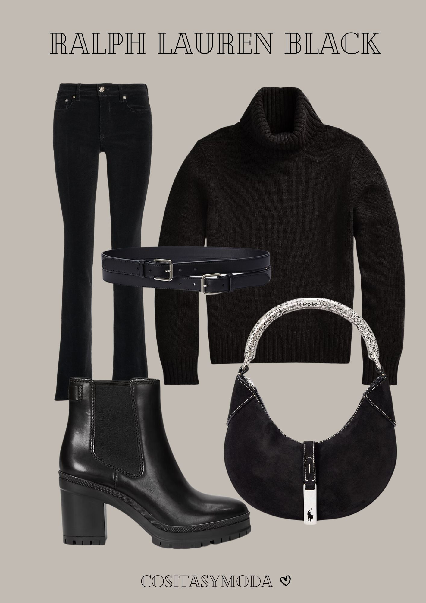 Ralph Lauren Black Outfit | 25% de descuento
#ralphlauren #cyberweekend #black #outfit #sales 

 #LTKCyberWeek #LTKsale #LTKstyletip