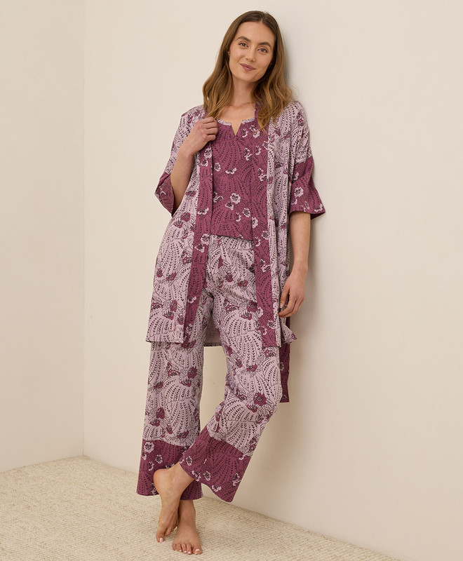 Women’s Staycation Sleep Set made with Organic Cotton | Pact | Pact Apparel