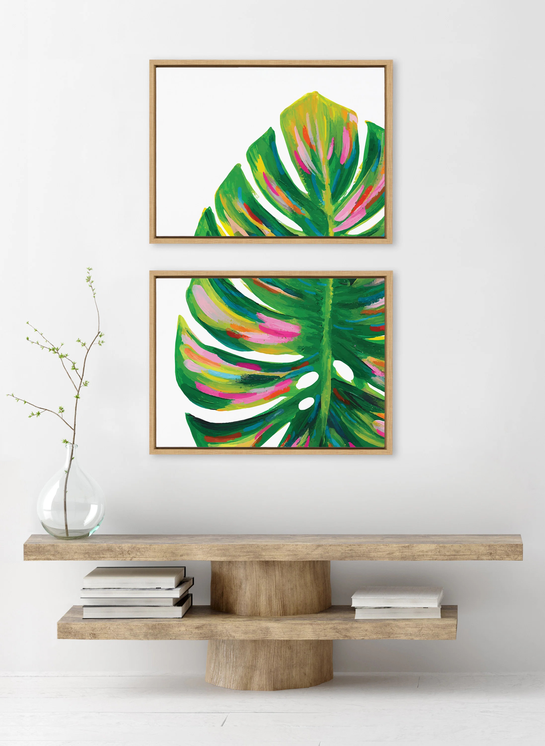 Bay Isle Home™ Bright Abstract Colorful Plant Wall Art | Wayfair | Wayfair North America