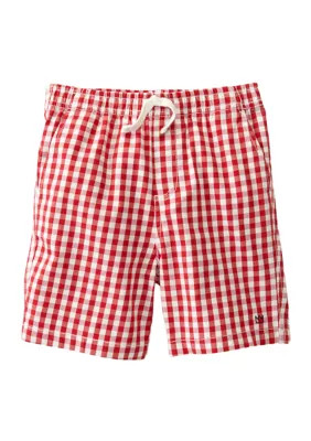 Boys 4-7 Plaid Twill Shorts | Belk