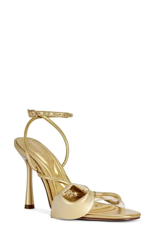 AZALEA WANG Nilo Sandal in Gold at Nordstrom, Size 7.5 | Nordstrom